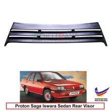 Proton Saga Iswara Sedan OEM Plastic ABS Rear Windscreen Sun Shade Guard 3 Step Air Terjun